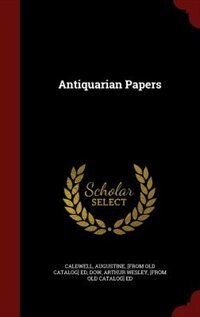 Couverture_Antiquarian Papers
