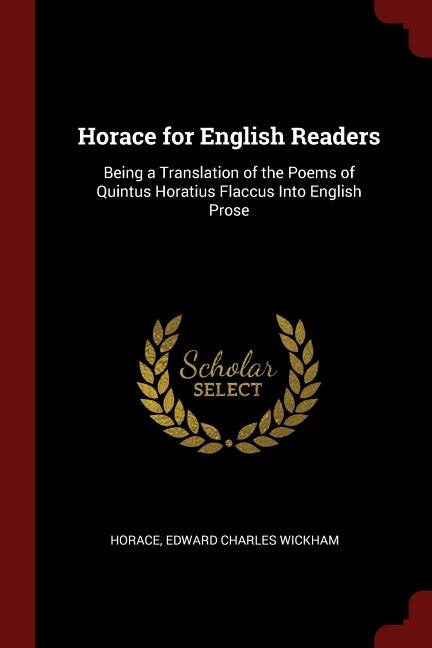 Couverture_Horace for English Readers
