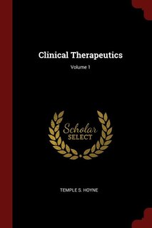 Front cover_Clinical Therapeutics; Volume 1