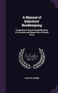 Front cover_A Manual of Solicitors' Bookkeeping