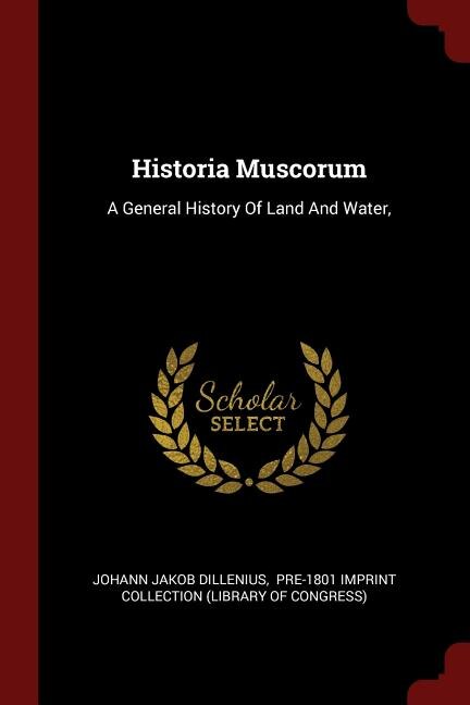 Front cover_Historia Muscorum