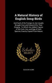 Couverture_A Natural History of English Song-Birds