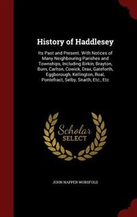 Front cover_History of Haddlesey