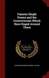 Front cover_Famous Single Poems and the Controversies Which Have Raged Around Them