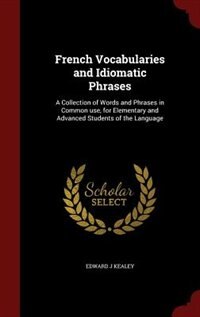Front cover_French Vocabularies and Idiomatic Phrases