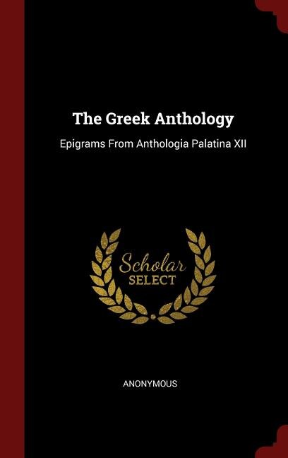 Couverture_The Greek Anthology