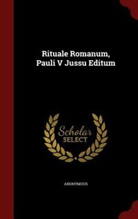 Front cover_Rituale Romanum, Pauli V Jussu Editum