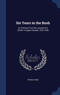 Front cover_Six Years in the Bush