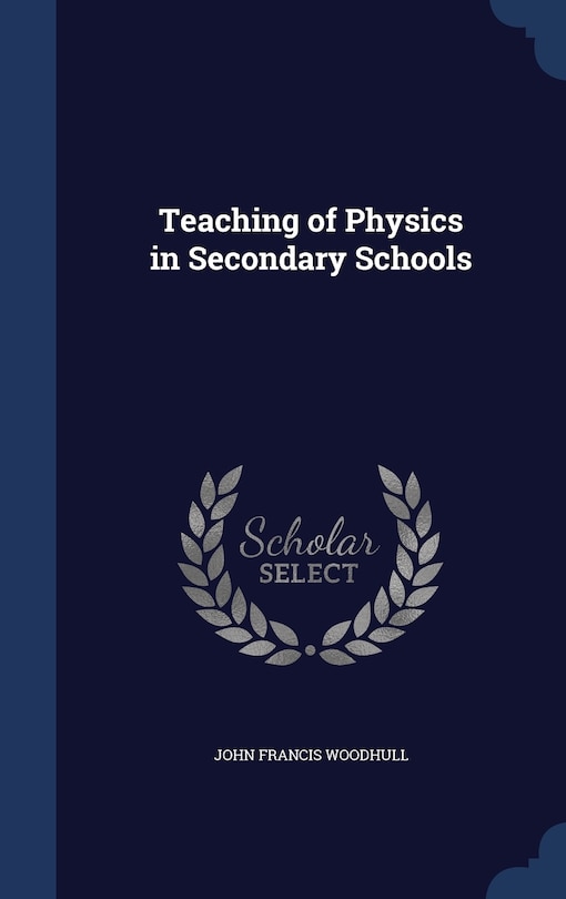 Couverture_Teaching of Physics in Secondary Schools