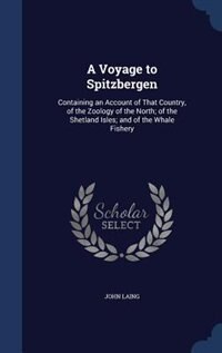 Couverture_A Voyage to Spitzbergen
