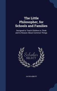 Front cover_The Little Philosopher, for Schools and Families