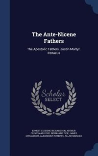 Front cover_The Ante-Nicene Fathers
