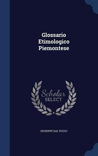 Front cover_Glossario Etimologico Piemontese