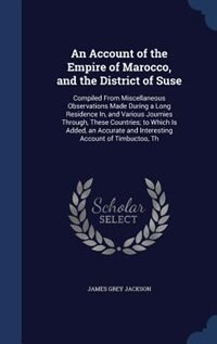 Couverture_An Account of the Empire of Marocco, and the District of Suse