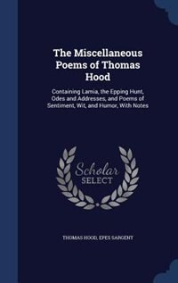 Couverture_The Miscellaneous Poems of Thomas Hood
