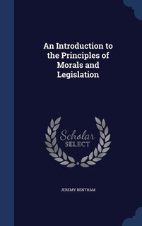 Couverture_An Introduction to the Principles of Morals and Legislation