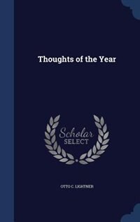 Front cover_Thoughts of the Year