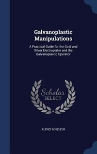 Front cover_Galvanoplastic Manipulations