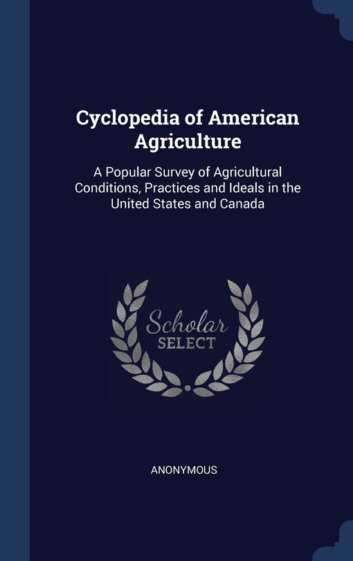 Couverture_Cyclopedia of American Agriculture