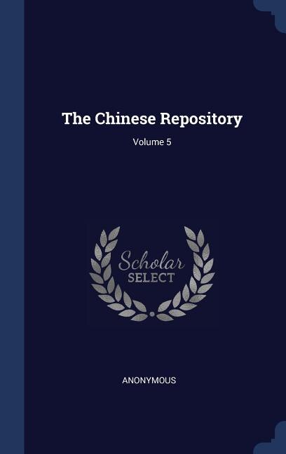 Front cover_The Chinese Repository; Volume 5