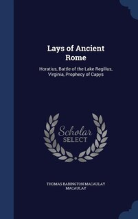 Front cover_Lays of Ancient Rome
