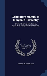 Front cover_Laboratory Manual of Inorganic Chemistry