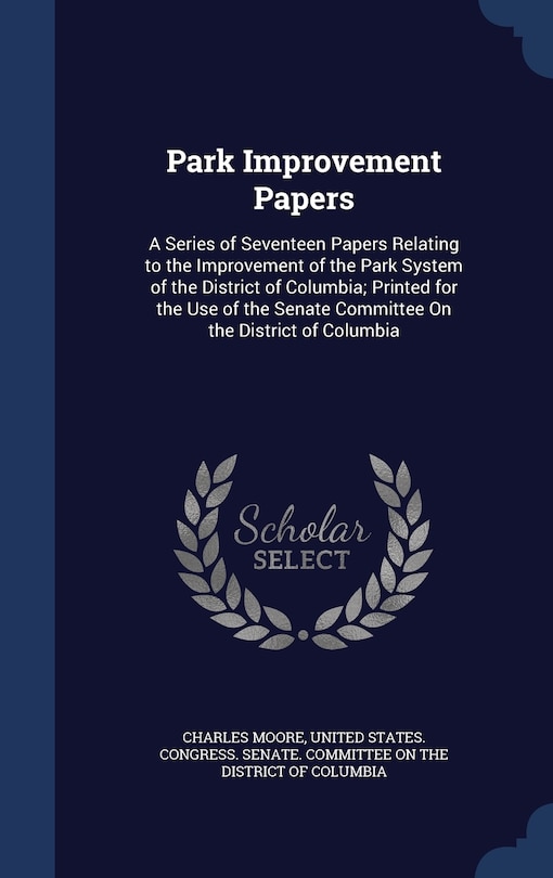 Couverture_Park Improvement Papers