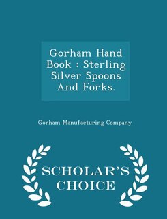 Front cover_Gorham Hand Book