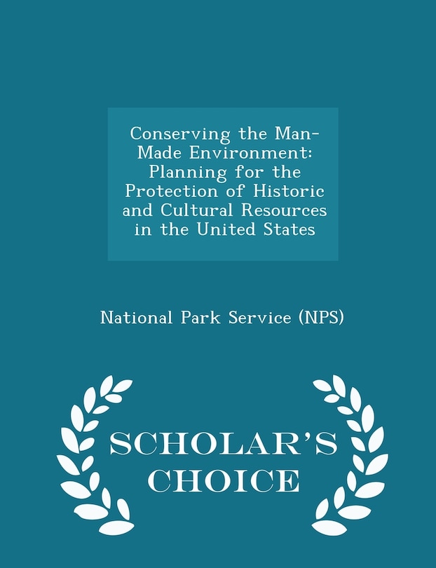 Front cover_Conserving the Man-Made Environment