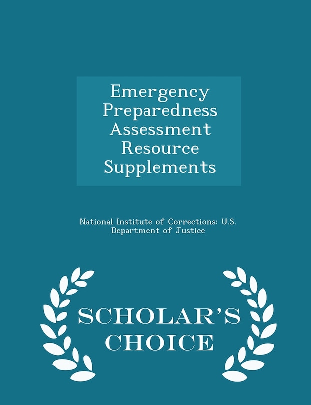 Front cover_Emergency Preparedness Assessment Resource Supplements