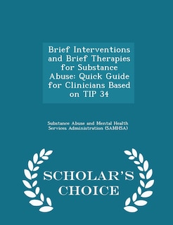Couverture_Brief Interventions and Brief Therapies for Substance Abuse