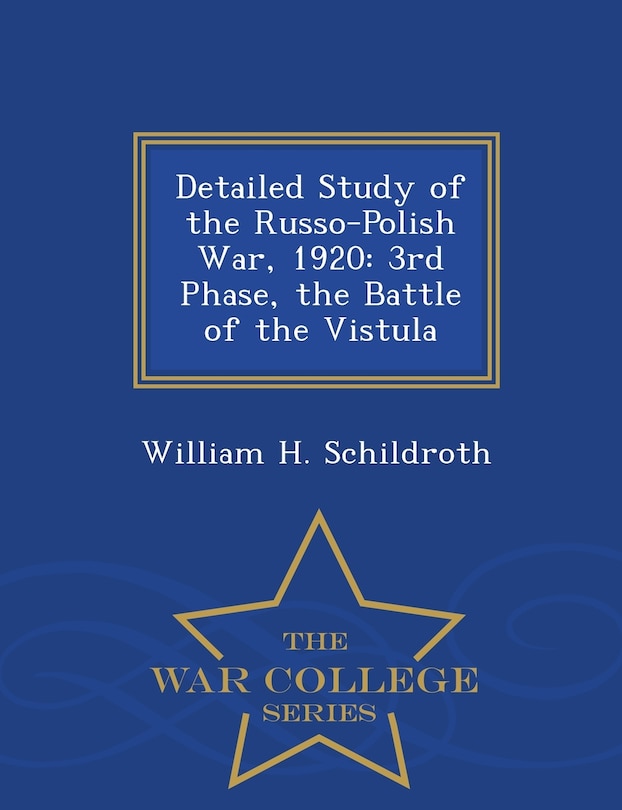 Front cover_Detailed Study of the Russo-Polish War, 1920