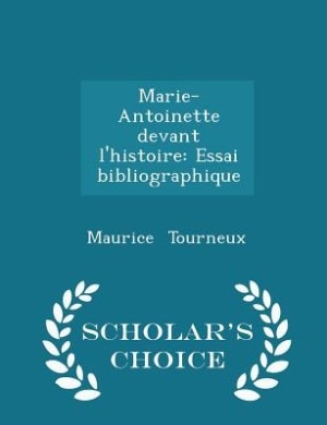 Front cover_Marie-Antoinette devant l'histoire