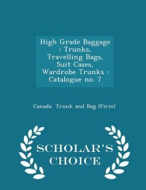 Front cover_High Grade Baggage
