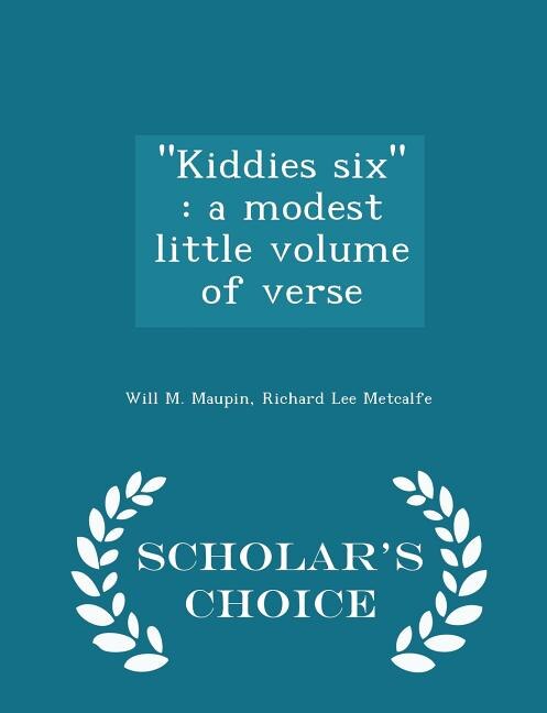 Front cover_Kiddies six