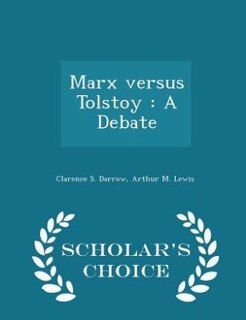 Front cover_Marx versus Tolstoy