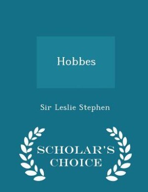 Hobbes - Scholar's Choice Edition