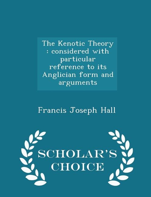Front cover_The Kenotic Theory