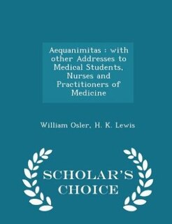 Front cover_Aequanimitas