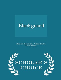 Front cover_Blackguard - Scholar's Choice Edition