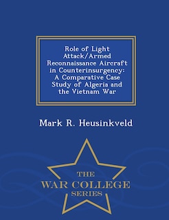 Front cover_Role of Light Attack/Armed Reconnaissance Aircraft in Counterinsurgency