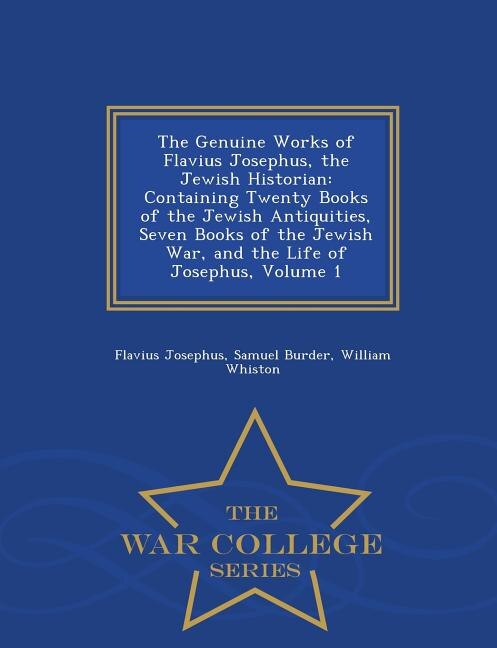 Couverture_The Genuine Works of Flavius Josephus, the Jewish Historian