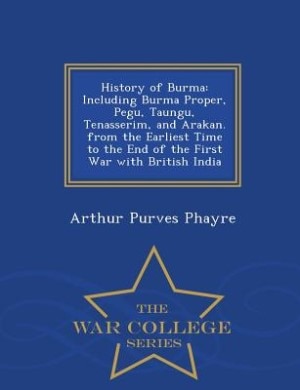 Front cover_History of Burma