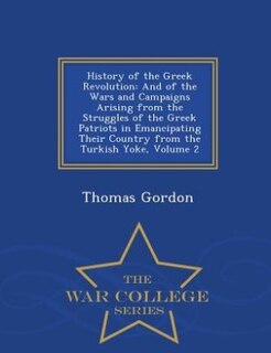 Front cover_History of the Greek Revolution