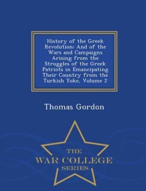 Front cover_History of the Greek Revolution