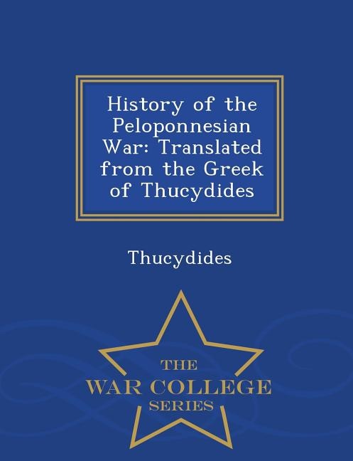 Front cover_History of the Peloponnesian War