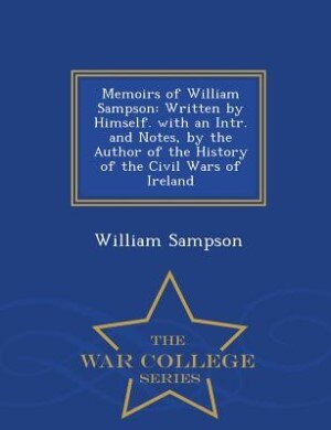 Front cover_Memoirs of William Sampson