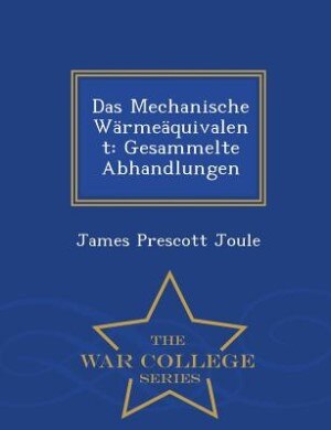 Couverture_Das Mechanische Wärmeäquivalent