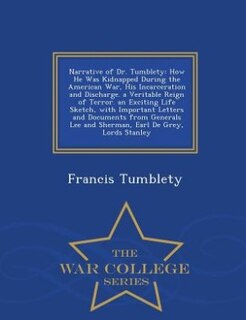 Couverture_Narrative of Dr. Tumblety