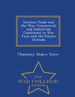 Couverture_German Trade and the War